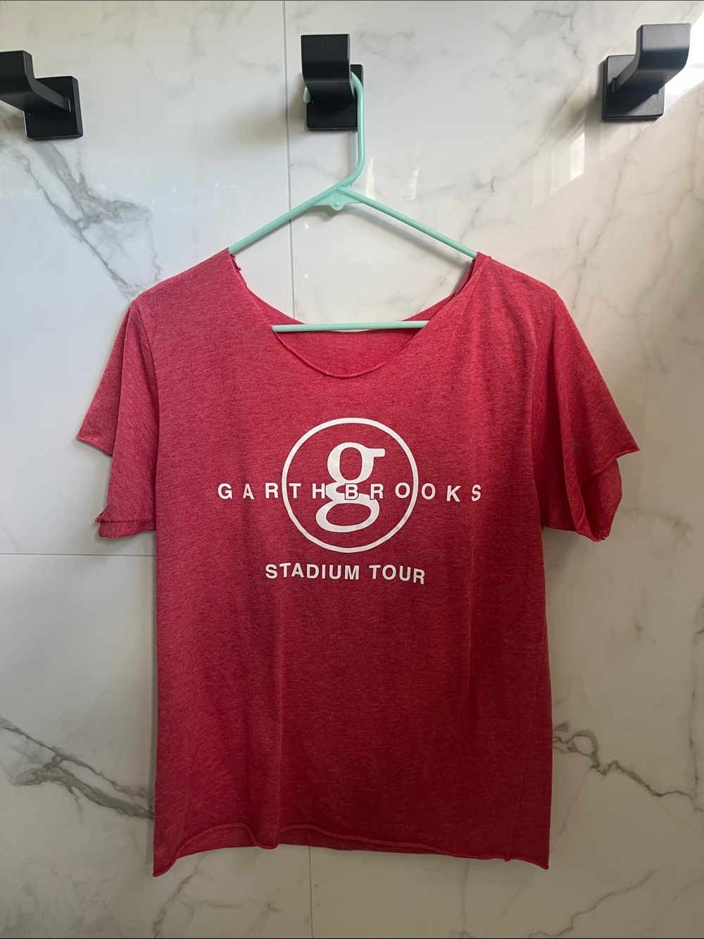 Garth Brooks Women's Red Stadium Tour Tee